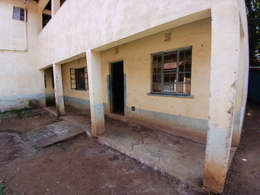 Classroom roof damage