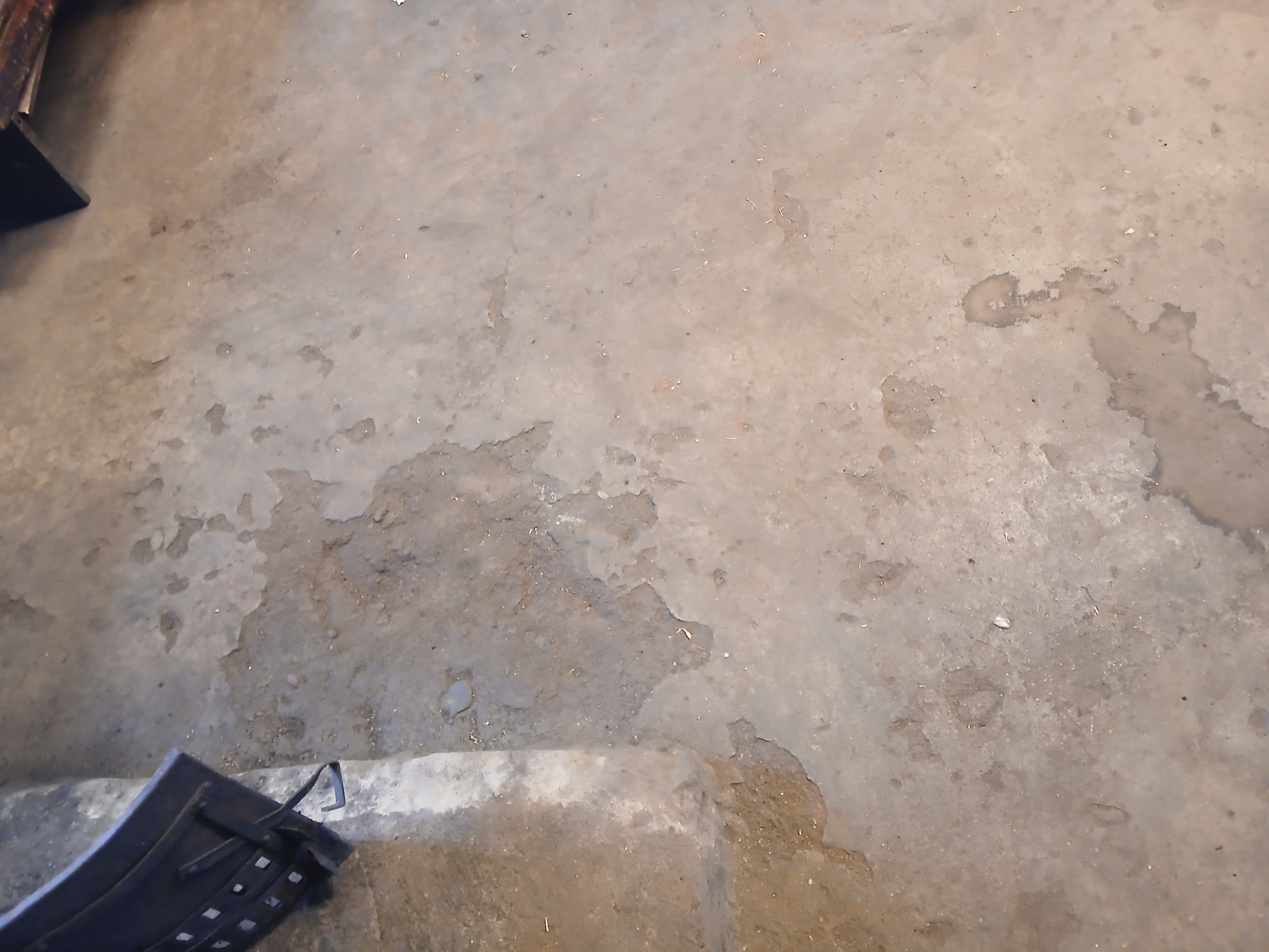 Poor kitchen floor